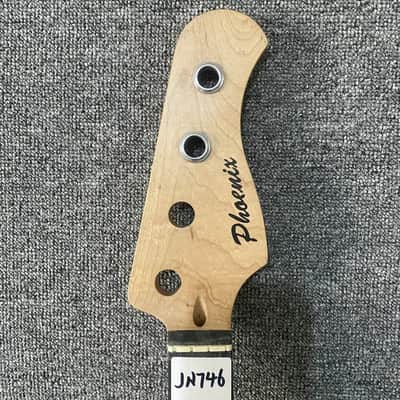 Maple 4 String Bass Neck, Rosewood Fingerboard 21 Frets image 4