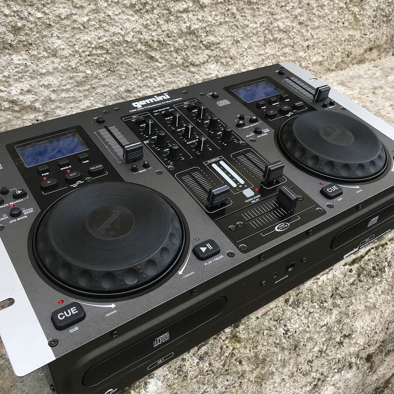 Gemini CDM-3200 Professional Dual CD Player DJ Mixer | Reverb