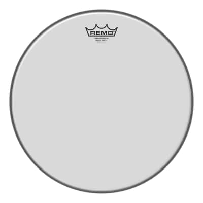 Remo BA-0214-00 14" Ambassador Smooth White image 2