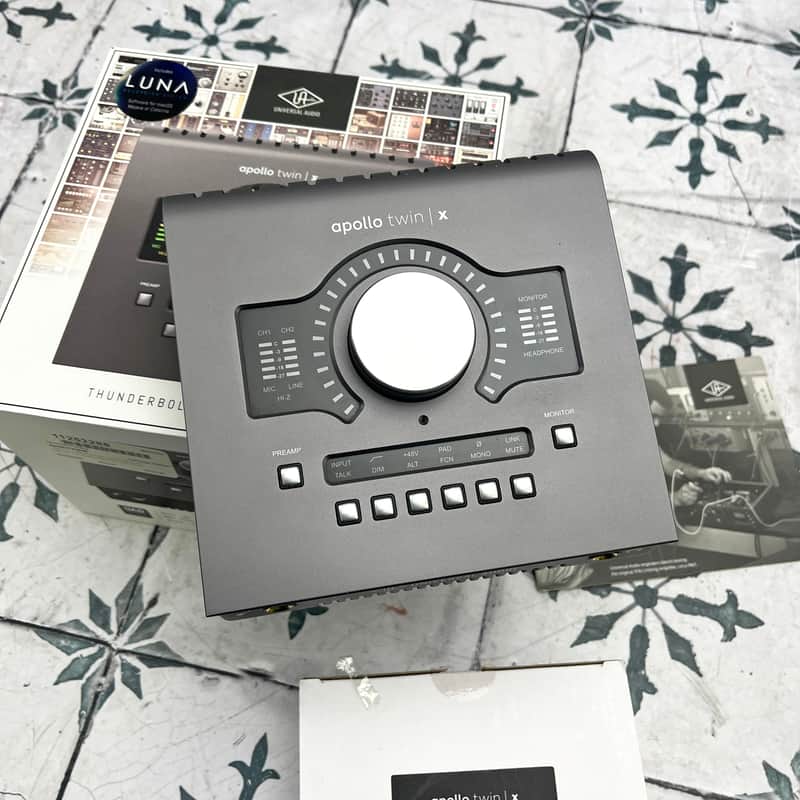 Universal Audio Apollo Twin X QUAD Thunderbolt 3 Audio Interface image 1