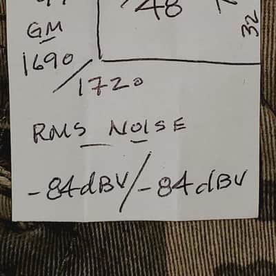 Mullard 12AX7  "Hammond" copper post MaxiPreAmp2/TV-7 tested (1) tube lot image 2