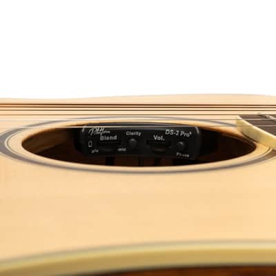 Crafter ES-MAHO DCE NAT ES Series Dreadnought Cutaway Solid Sitka Spruce Top Mahogany Neck 6-String Acoustic-Electric Guitar w/Gig Bag image 6