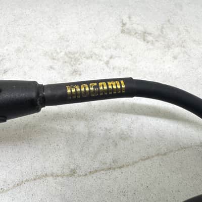 Mogami Gold XLR Male to 1/4" TRS Cables (Pair) – 6 ft – Excellent Condition image 3