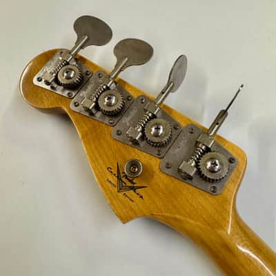 Fender Custom Shop Limited `64 Black Paisley Jazz Bass Relic image 12