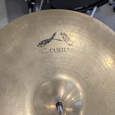 Zildjian 16" A Custom Crash Cymbal 1991 - Present - Brilliant image 2