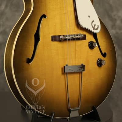 all original 1965 Epiphone E452T Sorrento ROYAL OLIVE image 11
