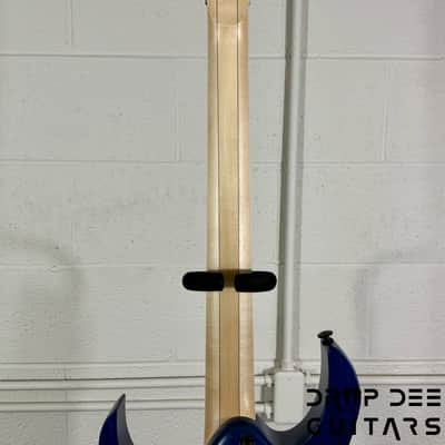 Ibanez Prestige RG653DX Electric Guitar w/ Case - Transparent Deep Blue Flat image 14