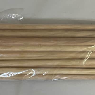 Nylon Tipped Hickory Drum Sticks 10-PAIR Pack image 3