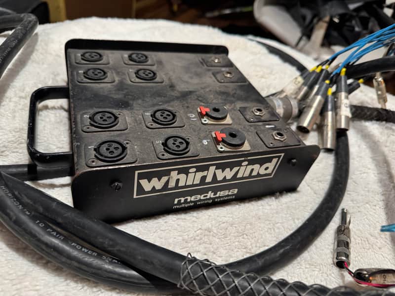 Whirlwind Medusa 20-25 ft Analog Stage Snake - USA Made Short Run image 1