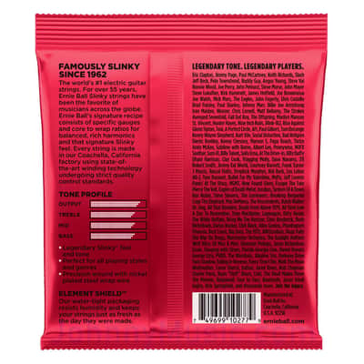 Burly Slinky Nickel Wound Electric Guitar Strings 11-52 Gauge - world standard special-tempered+tinned steel & ni-plated wrap on steel hex core image 2
