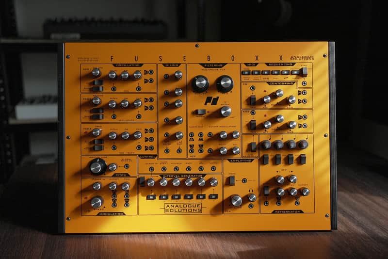 Analogue Solutions FuseBox X Polyphonic Synthesizer 2022 - Present - Orange image 1