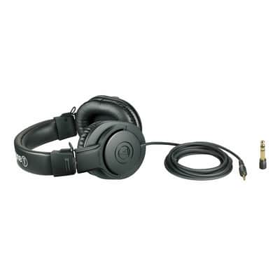 Audio-Technica ATH-M20x Professional Monitor Studio Tracking & Mixing Headphones image 4
