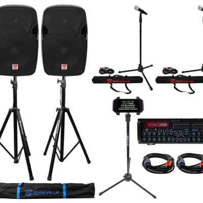 Rockville+Technical Pro Youtube Karaoke Machine System Mixer w/ Bluetooth image 1