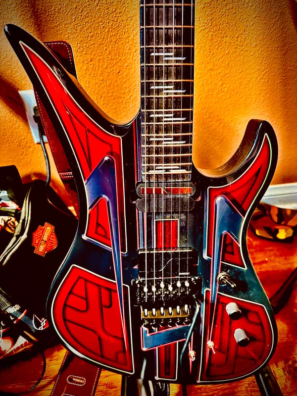 ‘25 Schecter | Przym Vespid | Avenger FR-S | Metallic Red | a “Strat Assassin” ⌖ | Korea image 1