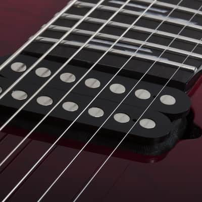 Schecter Reaper-7 Elite Multiscale Blood Burst image 10