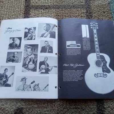 Vintage 1962 Gibson Full-Line Catalog! Rare, Original Case Candy, Paperwork! image 17