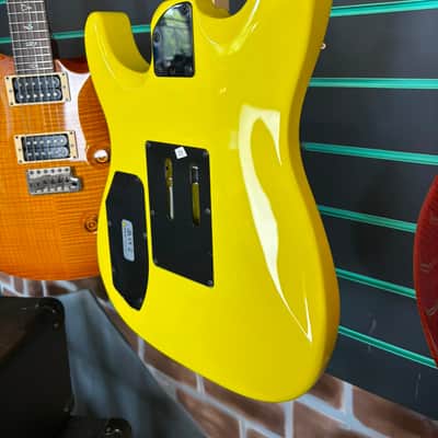 Fender Limited Edition HM Strat Frozen Yellow 2019 Electric Guitar image 14