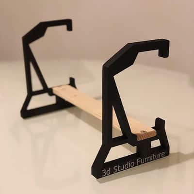 Single stand  Moog Mother 32/DFAM 2020 Black - 3dstudiofurniture image 2