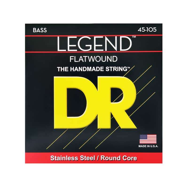 DR Strings FL-45 Hi-Beam Flatwound Bass 45-105 image 1