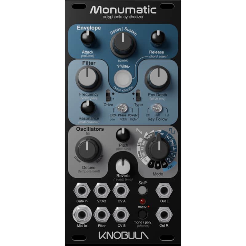 Knobula Monumatic - Synth Module image 1