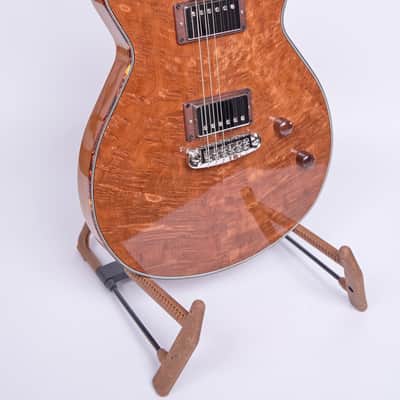 Grez Mendocino Custom 2021 Quilted OG Redwood Top, Tortoise Binding 5lbs 3oz NEW (Authorized Dealer) image 9