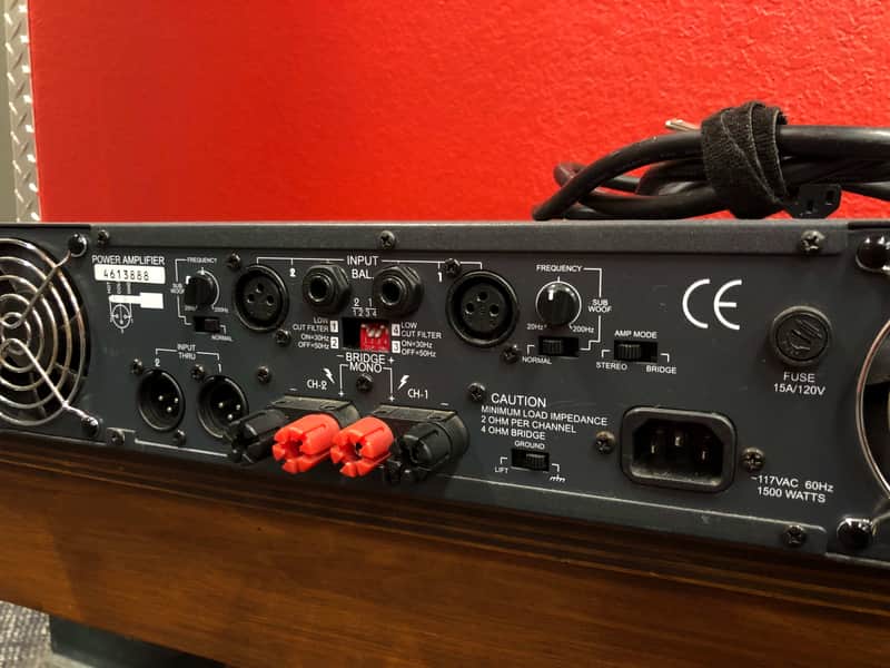 American Audio V3000plus パワーアンプ　2 0aec52b64d19300d57326122efe0d8
