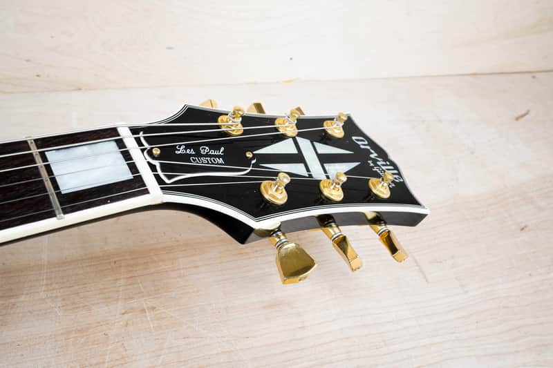Orville by Gibson LPC Les Paul Custom MIJ 1991 Ebony USA Piickups