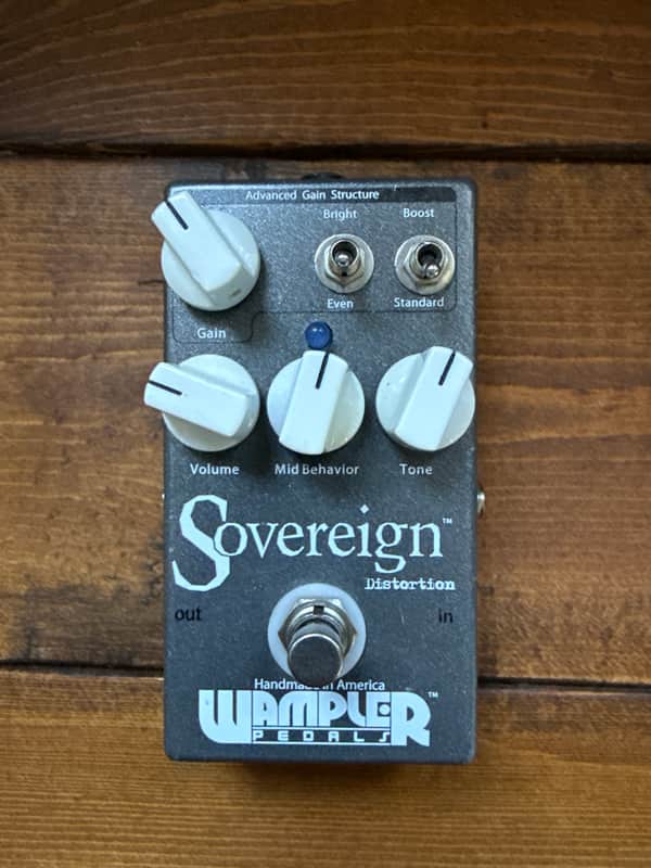 Wampler Sovereign Distortion 2010s - Gray image 1