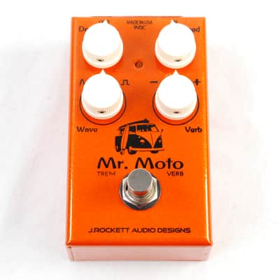 Mr. Moto Tremolo & Reverb　J. ROCKETT J. Rockett Audio Designs Mr. Moto Tremolo & Reverb Pedal | Sweetwater