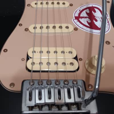 Fender Starcaster By Fender 2009 - Black/Cream image 4