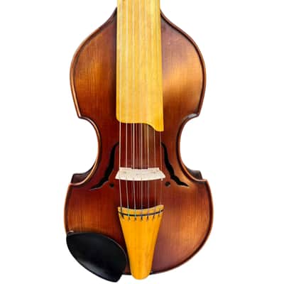 SONG 15 inch Viola d'Amore, Bird's Maple wood, Baroque 15" Viola, Good sound image 3