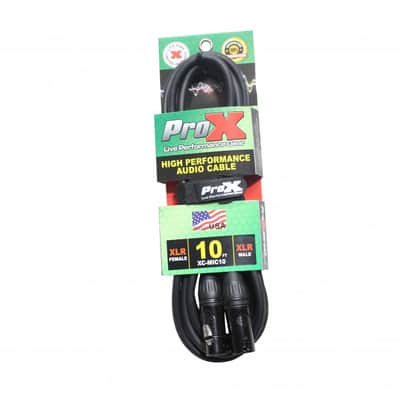 4 Pack-Pro X 10 Ft. Balanced XLR3-F to XLR3-M High Performance Audio Cable image 2