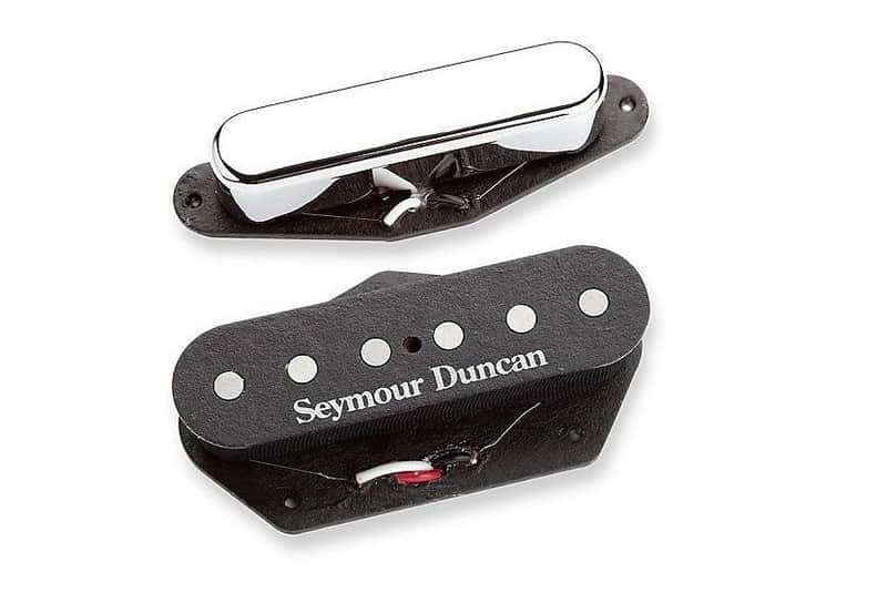 Seymour Duncan Hot Tele Alnico 5 Telecaster Guitar Pickup Set For Tele Fender Replacement Pickups image 1