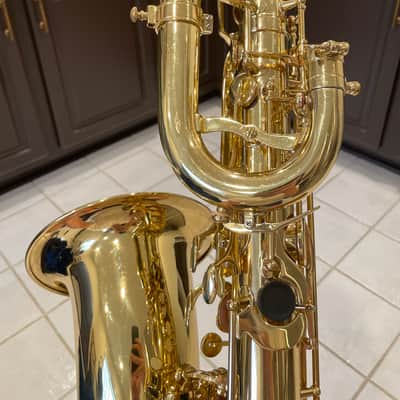 Serviced Allora AABS-501 Baritone Saxophone w/Low A (Ready to Play) - Sounds Incredible! image 10