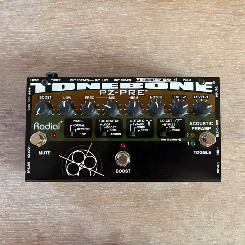 Radial Tonebone PZ-Pre Acoustic Preamp image 1