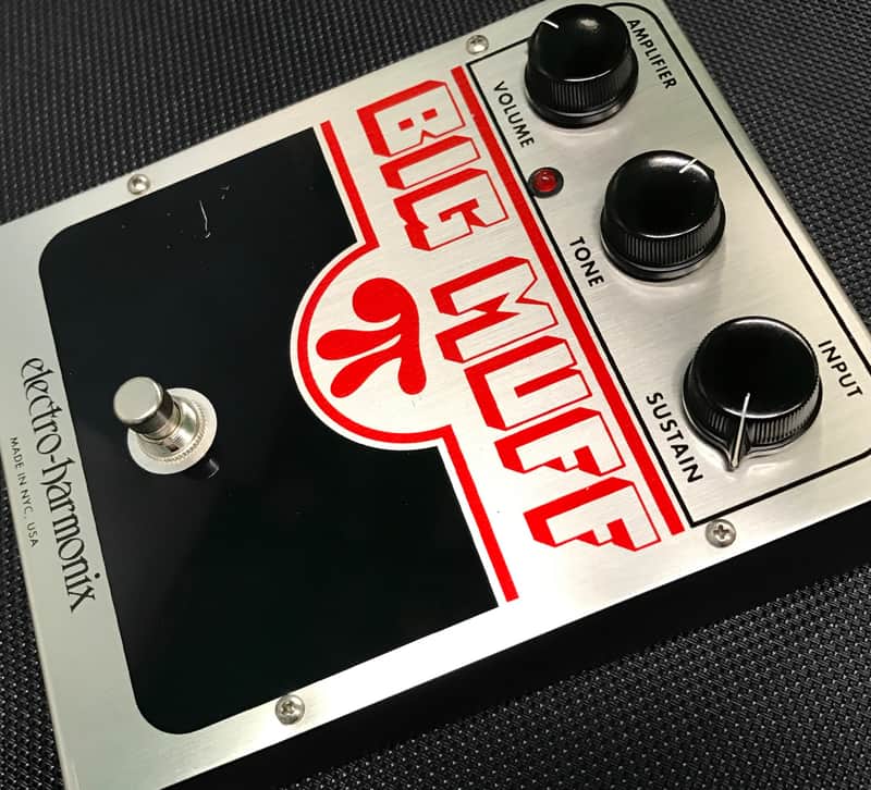 Electro-Harmonix Big Muff Pi with Original Wooden Box | Reverb