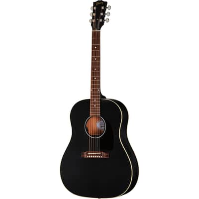 Gibson J-45 Special Acoustic Electric Guitar - Satin Ebony image 2