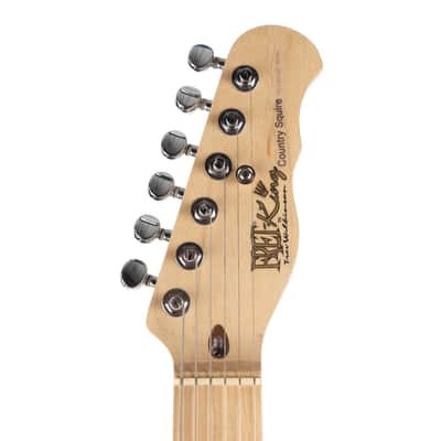Used Fret King Country Squire Fluence Trans Blue image 5