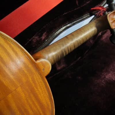Jérôme Thibouville-Lamy (J.T.L.) Stradivarius Copy 4/4 French Circa-1930s-1940s-Light Yellow Brown Varnish image 13
