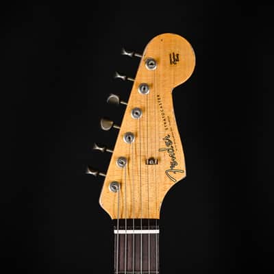Fender Custom Shop Limited Edition '59 Stratocaster Super Heavy Relic- Aged Dirty Shell Pink/ Chocolate 3 Tone Sunburst 2025 (CZ586151) image 9