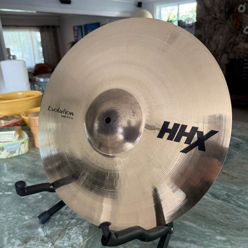 Sabian 16" HHX Evolution Crash Cymbal Brilliant - Never Used Bild 1