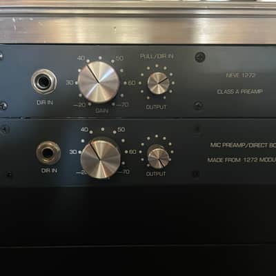 BAE Brent Averill 1272 Neve Vintage 1272, 2 pairs of preamps image 2