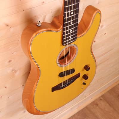 Fender Player Acoustasonic Telecaster - Rosewood Fingerboard, Butterscotch Blonde image 3