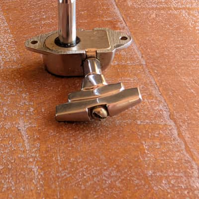 Grover Imperial Tuning Peg EBG Side Vintage 1940s Nickel Great Condition image 7