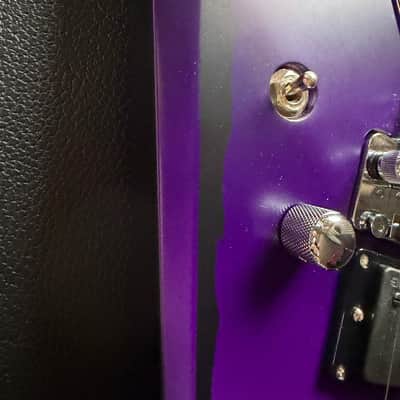 ESP E-II Alexi Laiho Signature Ripped - Purple Fade Satin with Pinstripes image 13