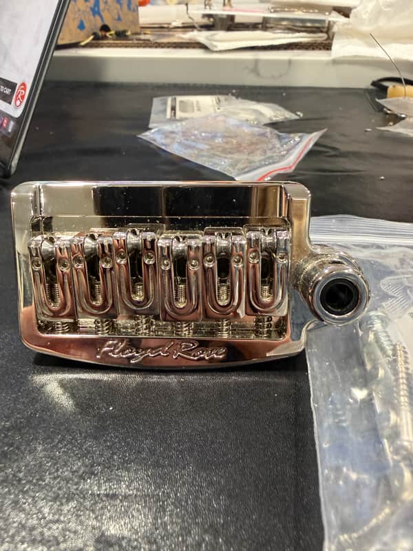 Immagine Floyd Rose RT400N Rail Tail Narrow Tremolo System - Nickel - 1