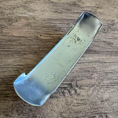 Fender Jazzmaster Bridge Cover - Chrome - 1990s image 2