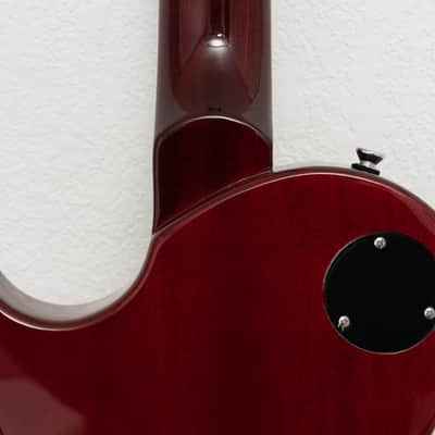 Vintage V100TWR Reissued Series Single Cut 2010s Trans Wine Red image 12