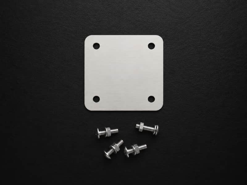 TAMA Bass Drum Handmade Cover/Blanking Plate Superstar Legacy Models Stainless Steel image 1