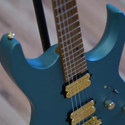 Charvel Angel Vivaldi Signature Pro-Mod DK24-6 Nova - Lucerne Aqua Firemist(1) image 10